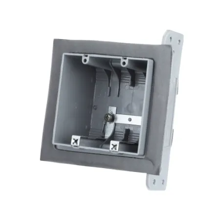 2 Gang Plastic Box With Gasket