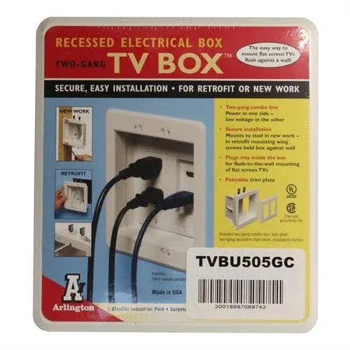 2 Gang Tv Box