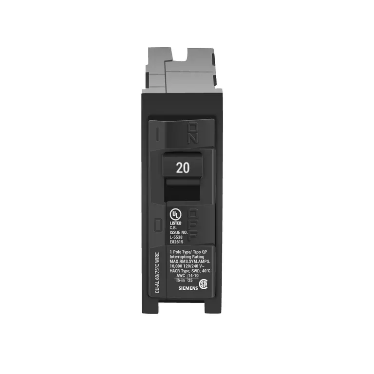 Siemens 1P 20A Breaker