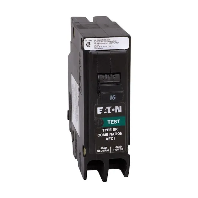 15 Amp Eaton Arc Fault Breaker